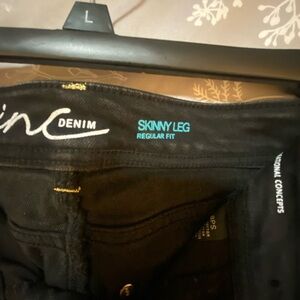 INC International Concepts women’s Dark Skinny Jeans